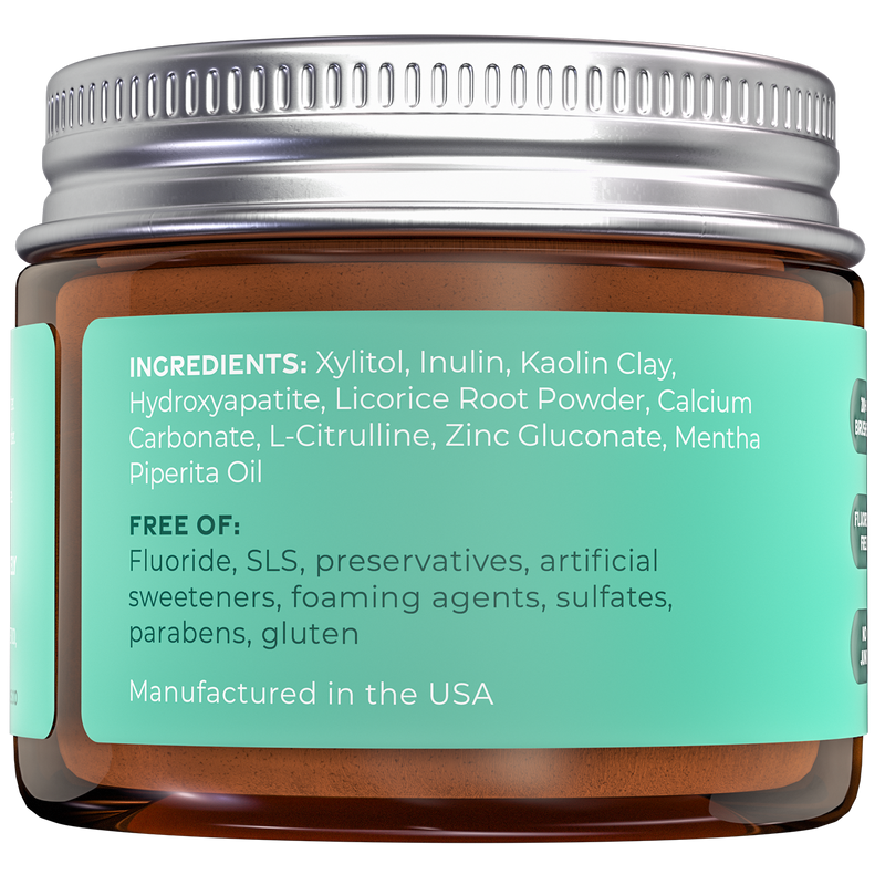 Antiplaque Toothpowder - Fluoride Free