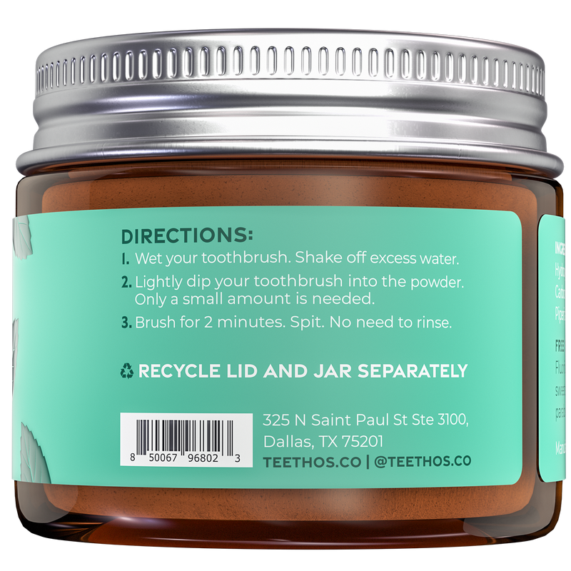 Antiplaque Toothpowder - Fluoride Free
